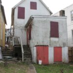 Blighted rear of 1518 W Street SE